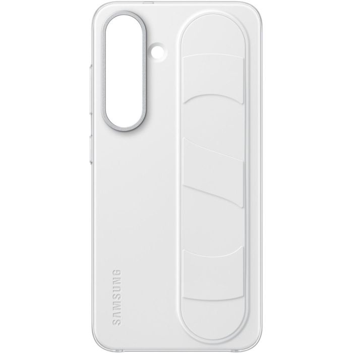 SAMSUNG Funda Standing Grip para Galaxy S25 Blanca