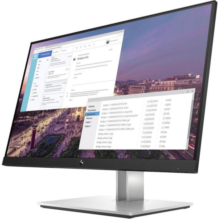HP 23", FHD (1920 x 1080), 16:9, 250 nits, 1000:1, 5ms GtG (with overdrive) 1 HP 23", FHD (1920 x 1080), 16:9, 250 nits, 1000:1, 5ms GtG (with overdrive) 1