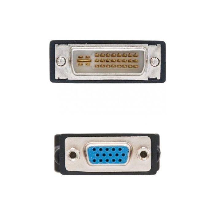 Nanocable Adaptador DVI 24+5-M a VGA HDB15-H 2 Nanocable Adaptador DVI 24+5-M a VGA HDB15-H 2