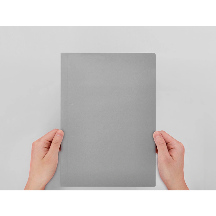 Liderpapel Subcarpeta Folio Gris 180g/m2 8