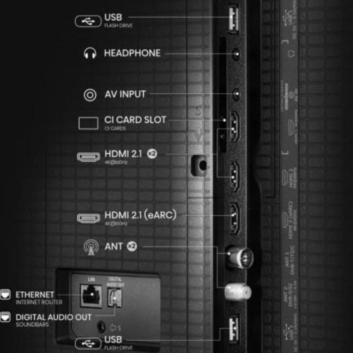 Smart TV Hisense 55A7Q 4K Ultra HD 55" QLED 13