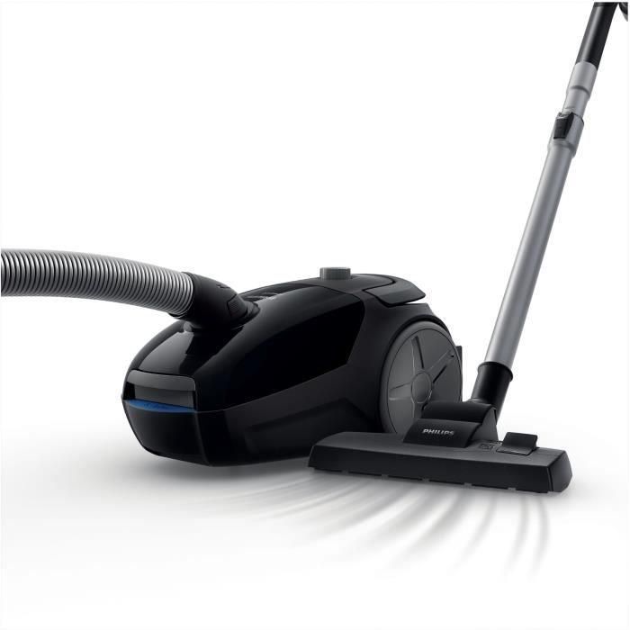 Aspirador de bote con bolsa - PHILIPS FC8241/09 - 900 W - 77 dB - Negro intenso 2 Aspirador de bote con bolsa - PHILIPS FC8241/09 - 900 W - 77 dB - Negro intenso 2