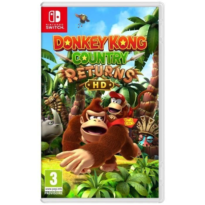 Donkey Kong Country Returns HD Juego de Nintendo Switch Donkey Kong Country Returns HD Juego de Nintendo Switch