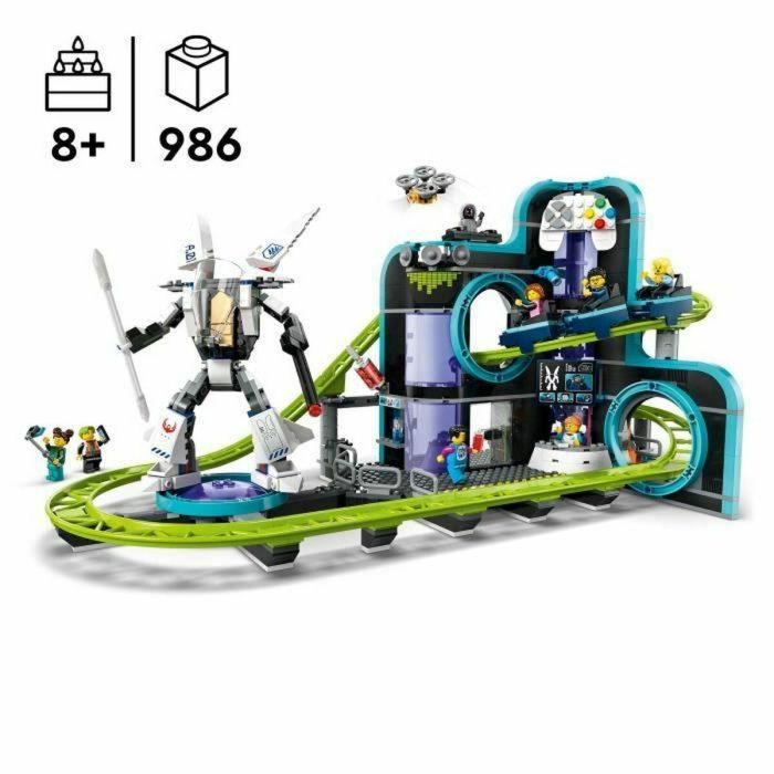 LEGO City 60421 Robot World Parque de Atracciones - Juegos de feria para niños a partir de 8 años 5