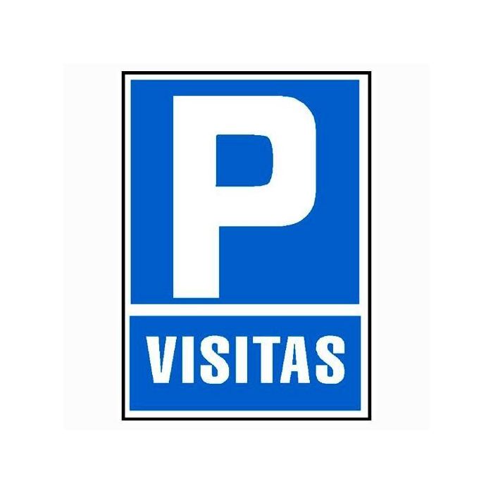 Archivo 2000 Señal "Parking Visitas" 210x297 Pvc Azul Y Blanco Archivo 2000 Señal "Parking Visitas" 210x297 Pvc Azul Y Blanco