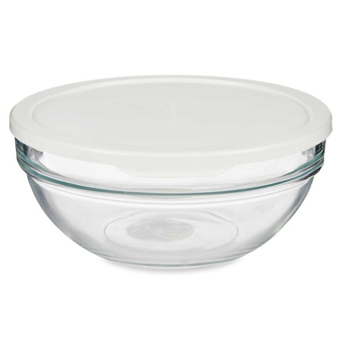 Fiambrera Redonda Chefs Con Tapa Blanca 1135Ml Pasabahce 17X7CM (4 Unidades) 1 Fiambrera Redonda Chefs Con Tapa Blanca 1135Ml Pasabahce 17X7CM (4 Unidades) 1