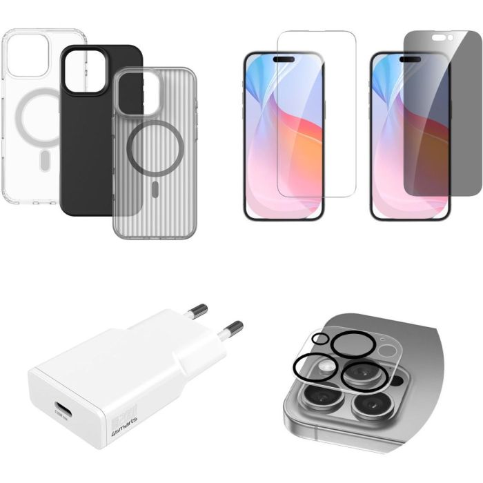 4smarts 7in1 Value Set fr Apple iPhone 16 Pro 0 4smarts 7in1 Value Set fr Apple iPhone 16 Pro 0