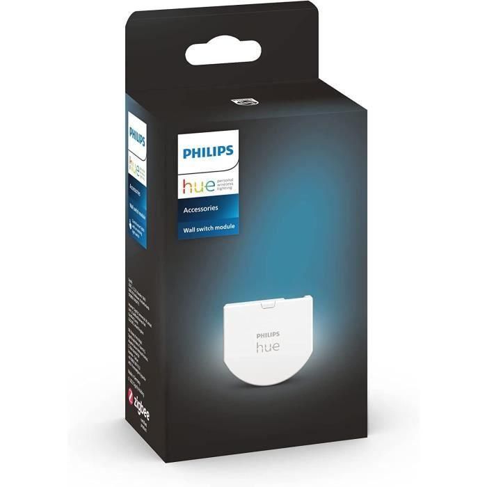 Philips Hue PHI8719514318045 Módulo de interruptor de pared White, compatible con Alexa, Google Assistant y Apple HomeKit Philips Hue PHI8719514318045 Módulo de interruptor de pared White, compatible con Alexa, Google Assistant y Apple HomeKit