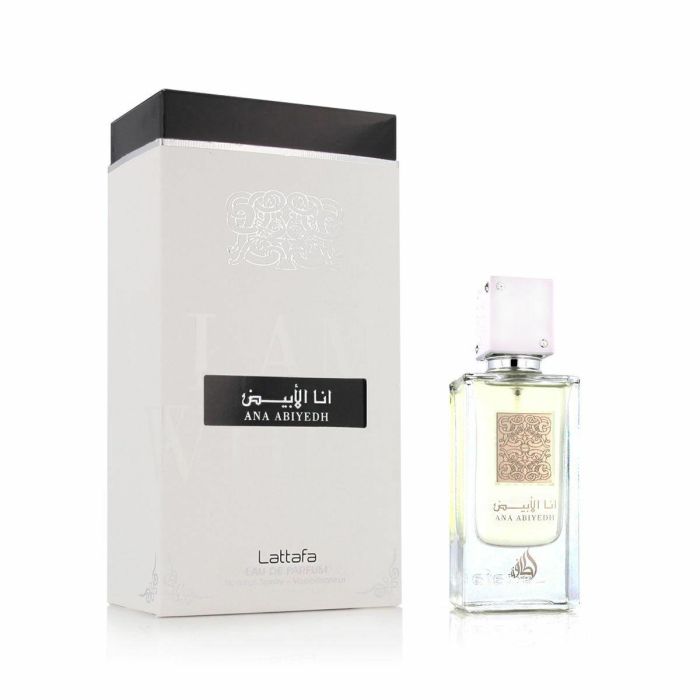 Lattafa ANA ABIYEDH Perfume Eau de Parfum Unisex Vaporizador 60 ml - Notas de Cuero, Floral, Amaderado y Cítrico 0 Lattafa ANA ABIYEDH Perfume Eau de Parfum Unisex Vaporizador 60 ml - Notas de Cuero, Floral, Amaderado y Cítrico 0