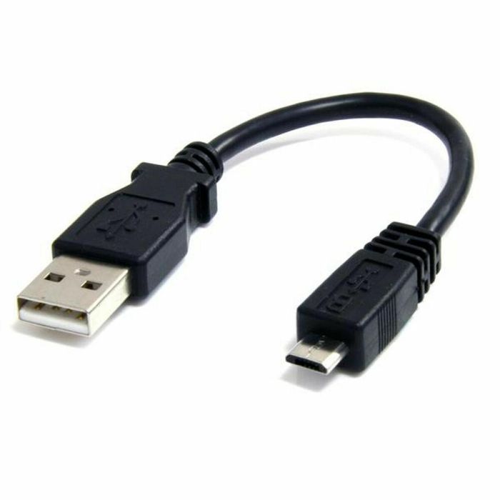 Cable USB a Micro USB Startech UUSBHAUB6IN Negro