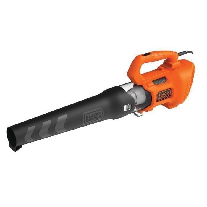 Soplador axial cableado BEBL185-QS - BLACK + DECKER - 1850 W - volumen del soplador: 12, 75 M3 / min - 2 velocidades ajustables en el mango 1