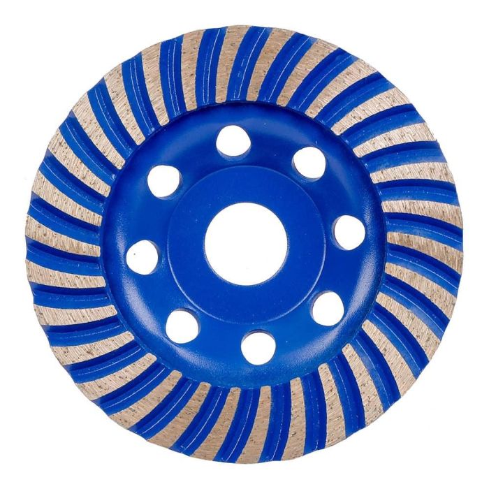 Muela copa diamantada hilera dientes turbo ø115 x 22,2 mm