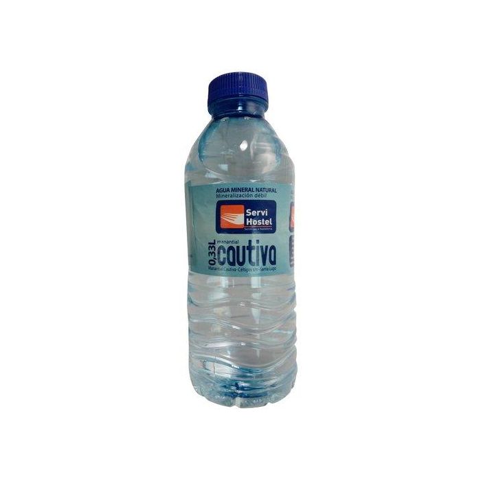 Agua Mineral Natural Servihost Botella 330Ml 40 unidades