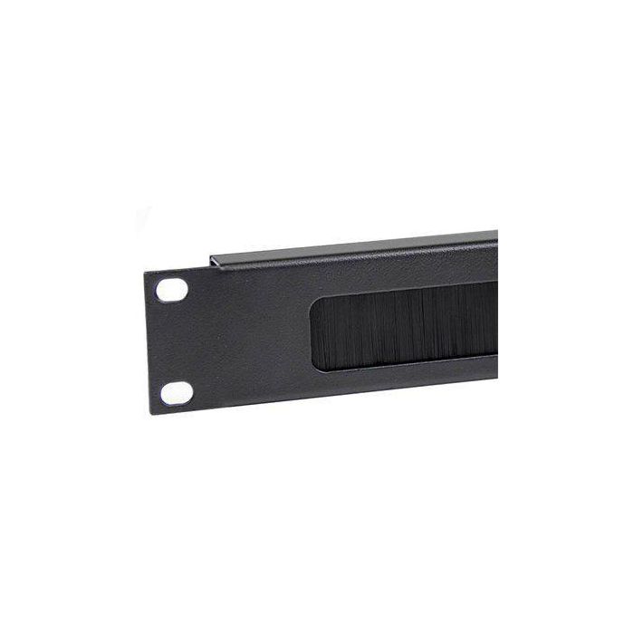 MicroConnect Panel entrada de cables con cepillo para rack 19" 1