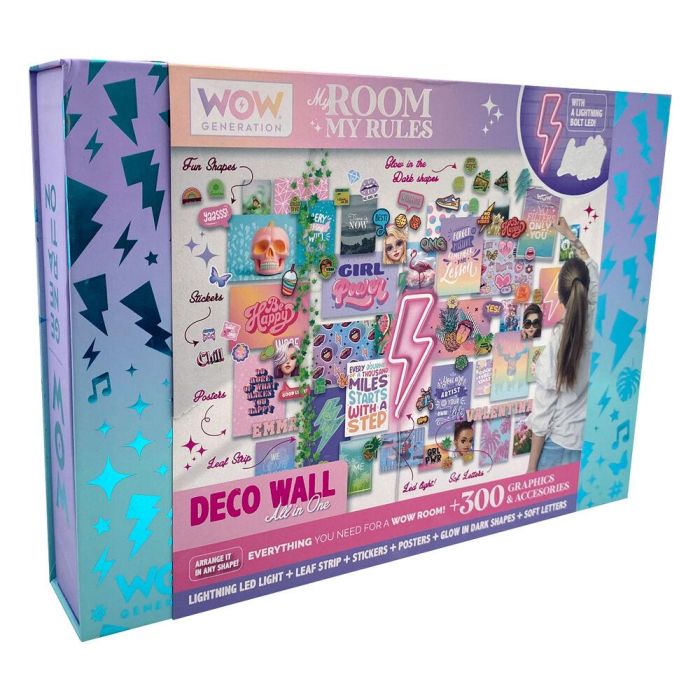 Kit Para Decorar Habitación Wow Generation Wow00121 Kids 6 Kit Para Decorar Habitación Wow Generation Wow00121 Kids 6