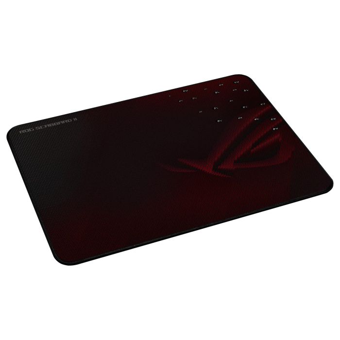 Asus ROG Scabbard II 90MP02H0-BPUA00 Alfombrilla de Ratón para Juegos Rojo 360x260mm Resistente al Agua y Aceite