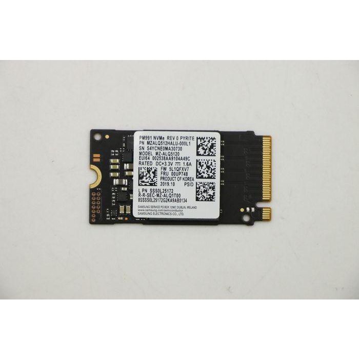 Lenovo SSD M.2 2242 512GB PCIe NVMe Gen 4 x4 de Alto Rendimiento - 3200MB/s Lectura / 3100MB/s Escritura para Portátiles