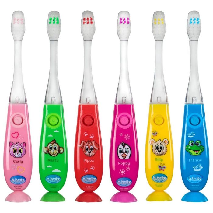 Tom et Zoe Cepillo Dientes Infantil con Luz Led Parpadeante para Niños de 3-6 Años 2 Tom et Zoe Cepillo Dientes Infantil con Luz Led Parpadeante para Niños de 3-6 Años 2