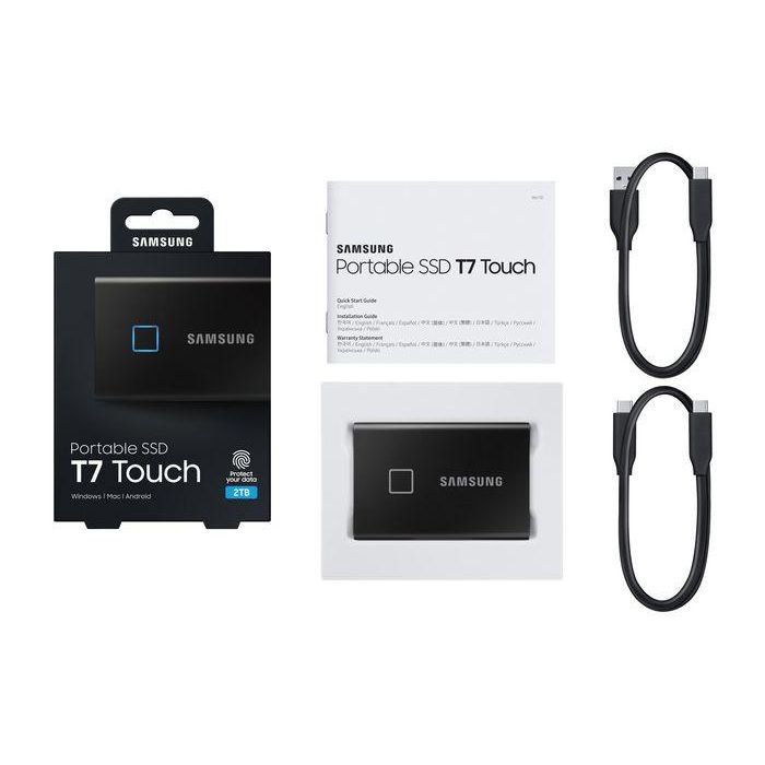 Samsung Portable SSD T7 Touch USB 3.2, NVMe, 2TB 17 Samsung Portable SSD T7 Touch USB 3.2, NVMe, 2TB 17