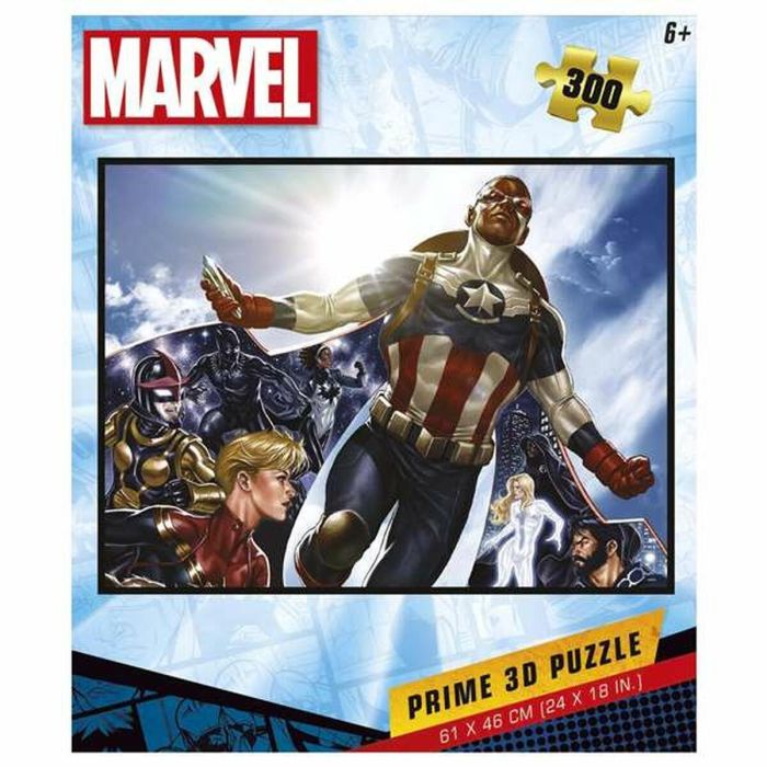 Puzzle 300 piezas marvel 3D lenticular puzzle 2 Puzzle 300 piezas marvel 3D lenticular puzzle 2