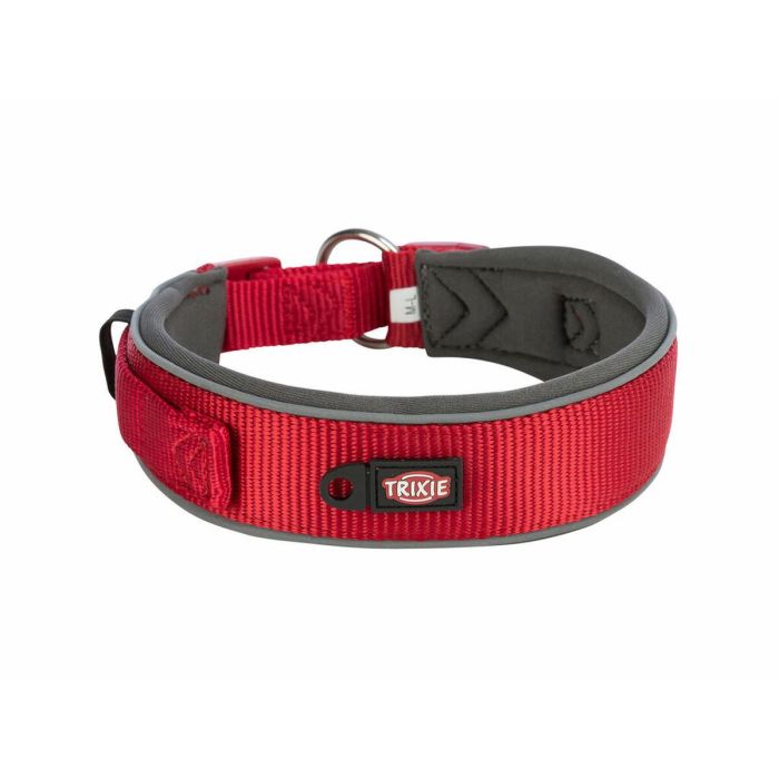 Collar para Perro Trixie Premium Rojo Grafito S/M 33-42 cm 6 Collar para Perro Trixie Premium Rojo Grafito S/M 33-42 cm 6