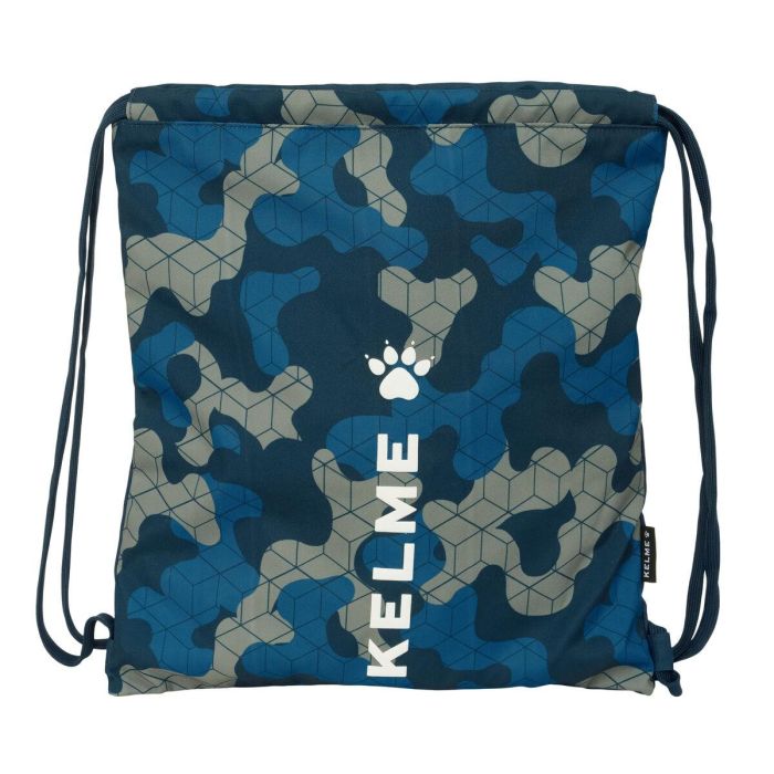 Bolsa Mochila con Cuerdas Kelme Epic Azul marino 35 x 40 x 1 cm