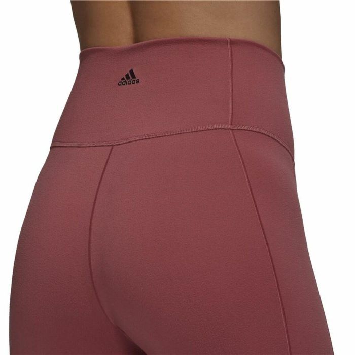 Mallas Deportivas de Mujer Adidas  Studio 7/8  Marrón 2