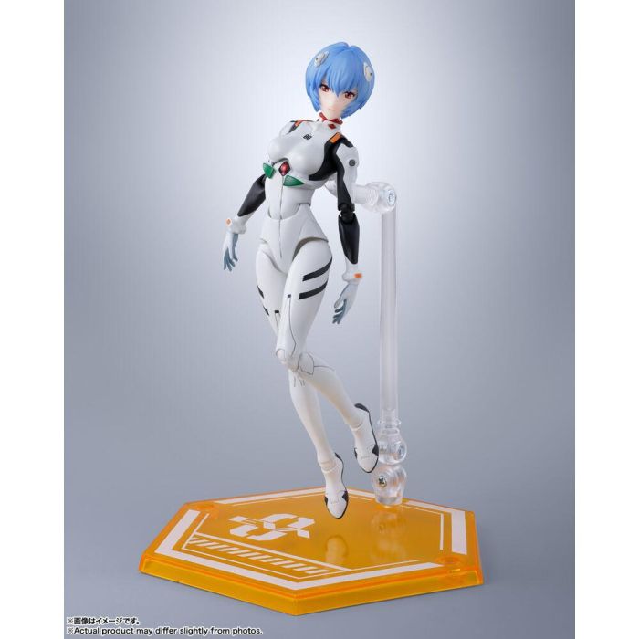 Figura S.H. Figuarts Rei Ayanami Neon Genesis Evangelion 14cm 5