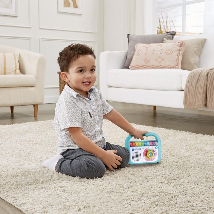 V-Tech Reproductor Musical 80-615522 Graba, Canta Y Baila Conexión Bluetooth Para Niños +18 Meses 3