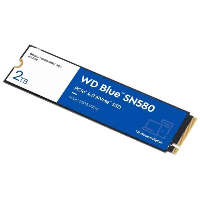 Western Digital WD Blue SN580 NVMe SSD 2 TB M.2 PCIe 4.0 WDS2003B0E - 4150 MB/s 1 Western Digital WD Blue SN580 NVMe SSD 2 TB M.2 PCIe 4.0 WDS2003B0E - 4150 MB/s 1