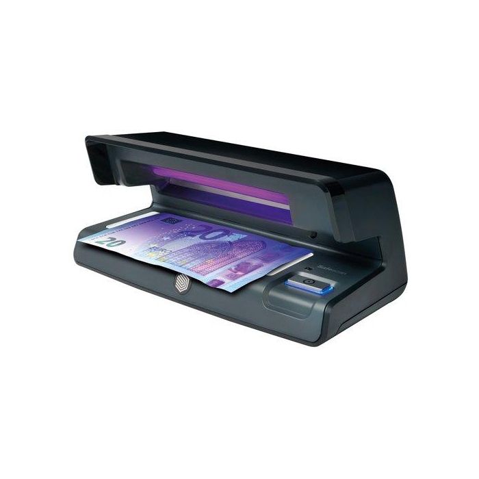 Safescan Detector de Billetes Falsos y Documentos de Identidad Modelo 70 con Luz UV y Blanca para Verificación de Seguridad