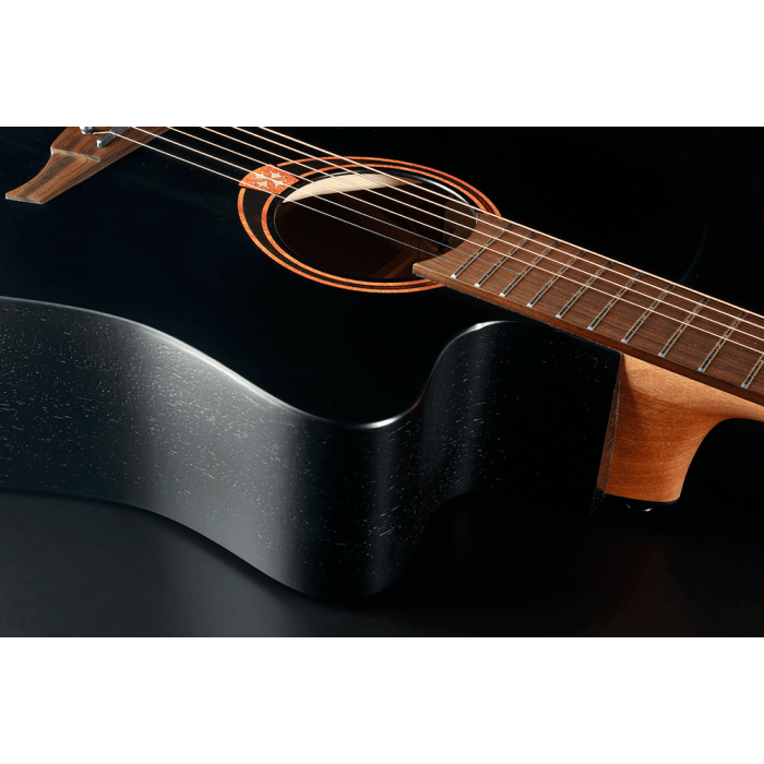 Guitarra Acústica Lâg Dreadnought Cutaway Tramontane 70 A/C - Negro Satinado 4 Guitarra Acústica Lâg Dreadnought Cutaway Tramontane 70 A/C - Negro Satinado 4