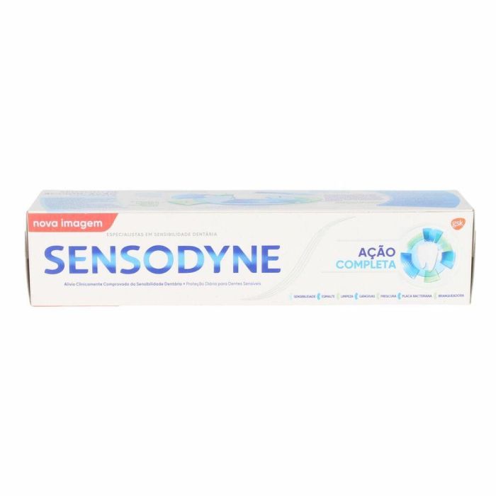 Sensodyne Multi Protection+ Acción Completa Crema Dental 75 ml - Protección Sensibilidad y Caries, Blanqueador y Fortalece Esmalte