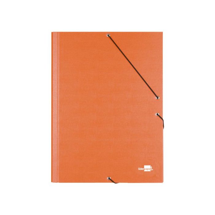 Carpeta Clasificadora Liderpapel 12 Departamentos Folio Prolongado Carton Forrado Naranja 2