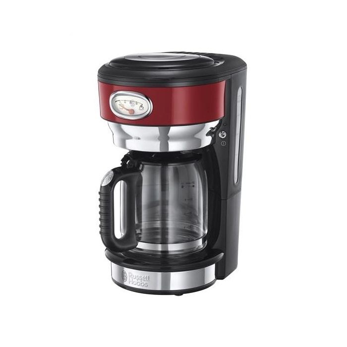 Cafetera De Goteo Retro Ribbon Rojo RUSSELL HOBBS 21700-56