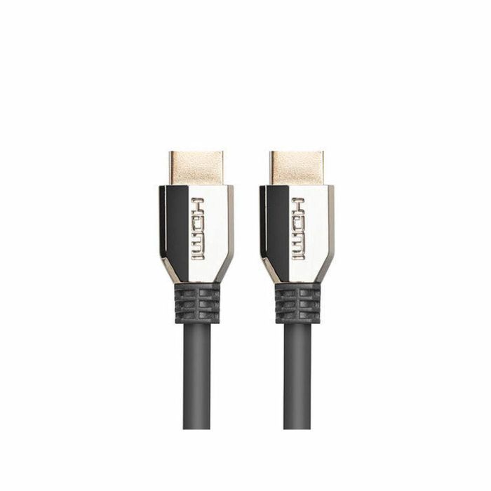 Lanberg Cable HDMI 2.1 Macho-Macho 0.5m Negro CA-HDMI-30CU-0005-BK