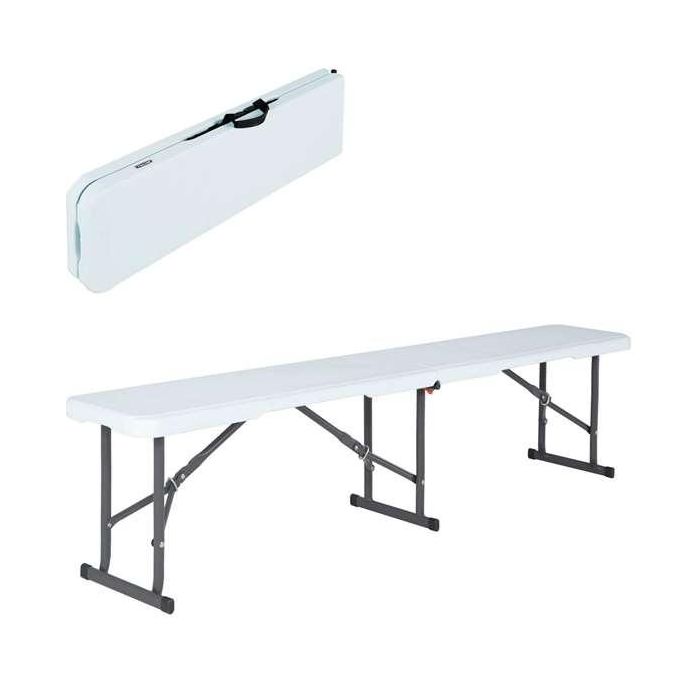 Banco plegable maletín lifetime 183x29x42 cm Banco plegable maletín lifetime 183x29x42 cm