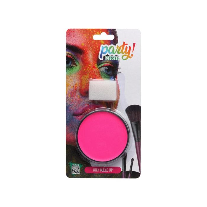 Maquillaje Cera Pintura Facial Color Fucsia