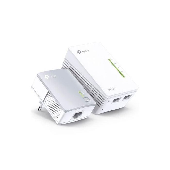 Adaptador Powerline TP-Link WPA4221KIT 600Mbps/ Alcance 300m/ Pack de 2 Adaptador Powerline TP-Link WPA4221KIT 600Mbps/ Alcance 300m/ Pack de 2