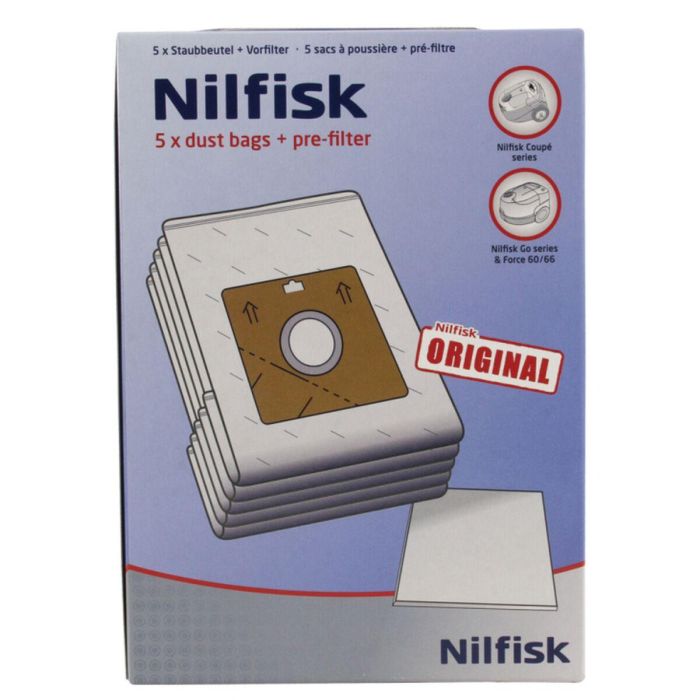 Bolsa de recambio silex para aspirador nilfisk