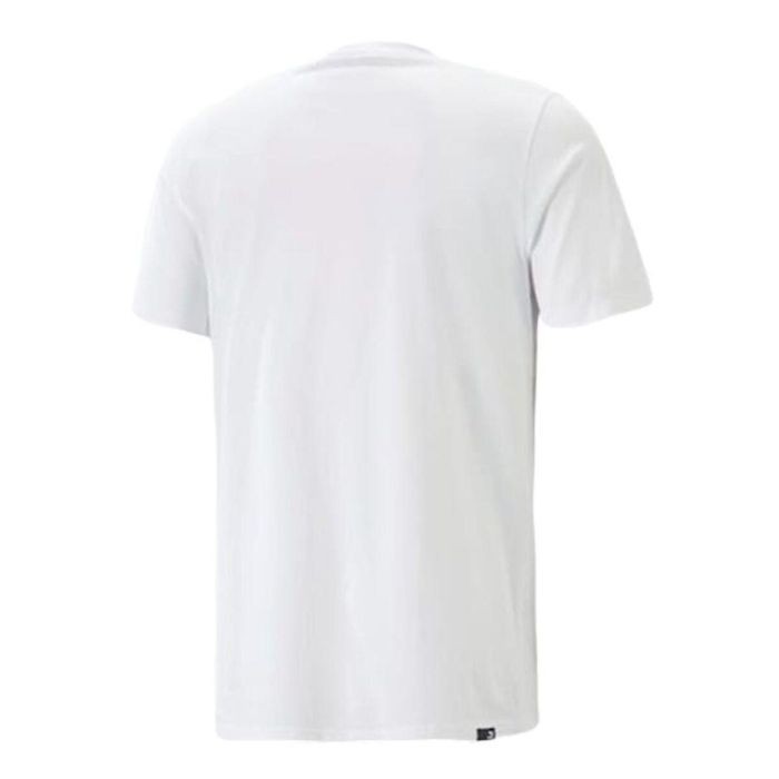 Camiseta de Manga Corta Unisex Puma Classics Blanco 3