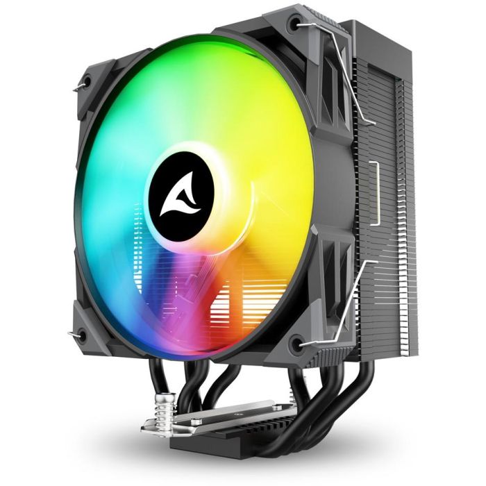 Sharkoon A40 RGB Refrigerador Aire Negro 12cm 500-1800RPM, 230W TDP 5 Sharkoon A40 RGB Refrigerador Aire Negro 12cm 500-1800RPM, 230W TDP 5