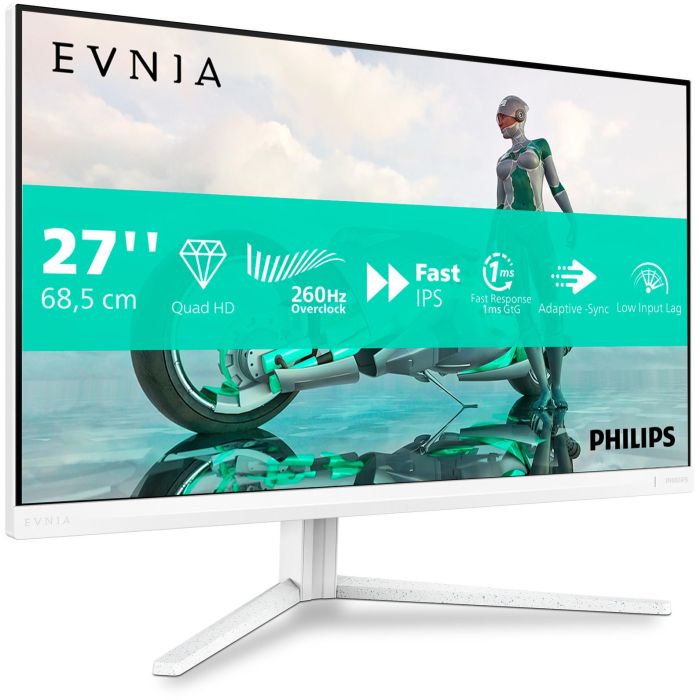 Philips 27M2N3501PA/00 Monitor Gaming 27" QHD Fast IPS 1 ms 260 Hz HDMI DisplayPort Blanco 1 Philips 27M2N3501PA/00 Monitor Gaming 27" QHD Fast IPS 1 ms 260 Hz HDMI DisplayPort Blanco 1