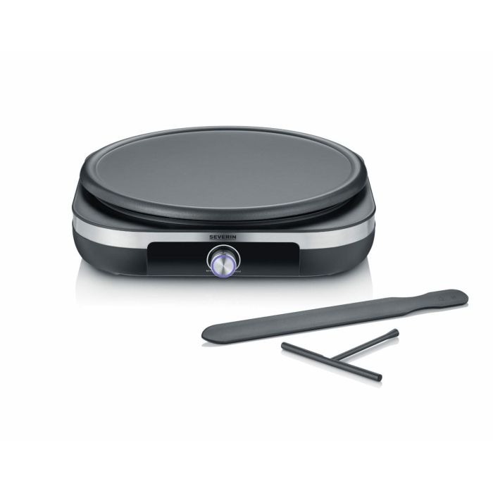 Severin CM 2199 Crepes Maker Plancha para Crepes con Diámetro de 38 cm Color Negro 3