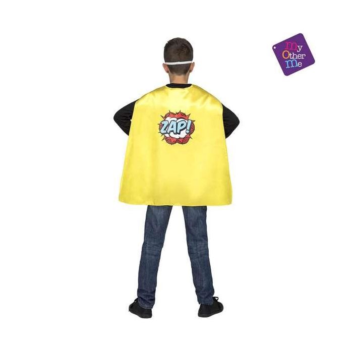 Disfraz para Niños My Other Me Verde Amarillo Superhéroe 3-6 años (2 Piezas) 3