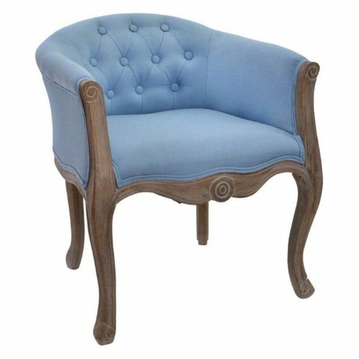 Banqueta DKD Home Decor Azul Poliéster Madera Madera de caucho 58 x 56 x 69 cm 0 Banqueta DKD Home Decor Azul Poliéster Madera Madera de caucho 58 x 56 x 69 cm 0