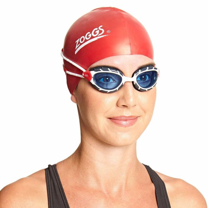 Gafas de Natación Zoggs Predator Rojo Blanco Pequeño 3