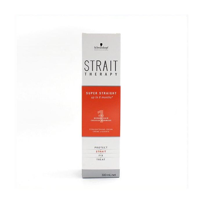 Schwarzkopf Strait Therapy Sistema termal de alisado 300 Ml - Cabello liso y brillante