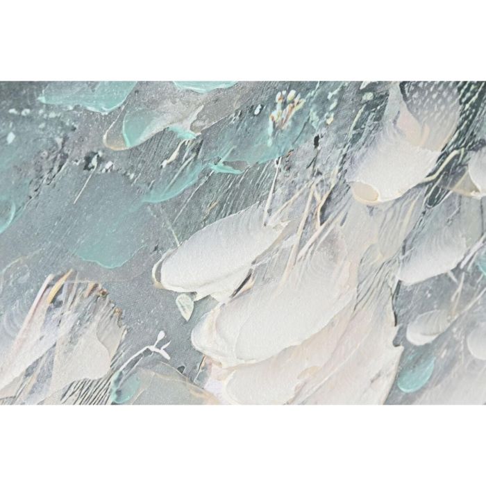 DKD Home Decor Cuadro de Pared Abstracto Turquesa Blanco Beige de Madera y Lienzo 142.6x102.6x4.3 cm Juego de 2 2 DKD Home Decor Cuadro de Pared Abstracto Turquesa Blanco Beige de Madera y Lienzo 142.6x102.6x4.3 cm Juego de 2 2