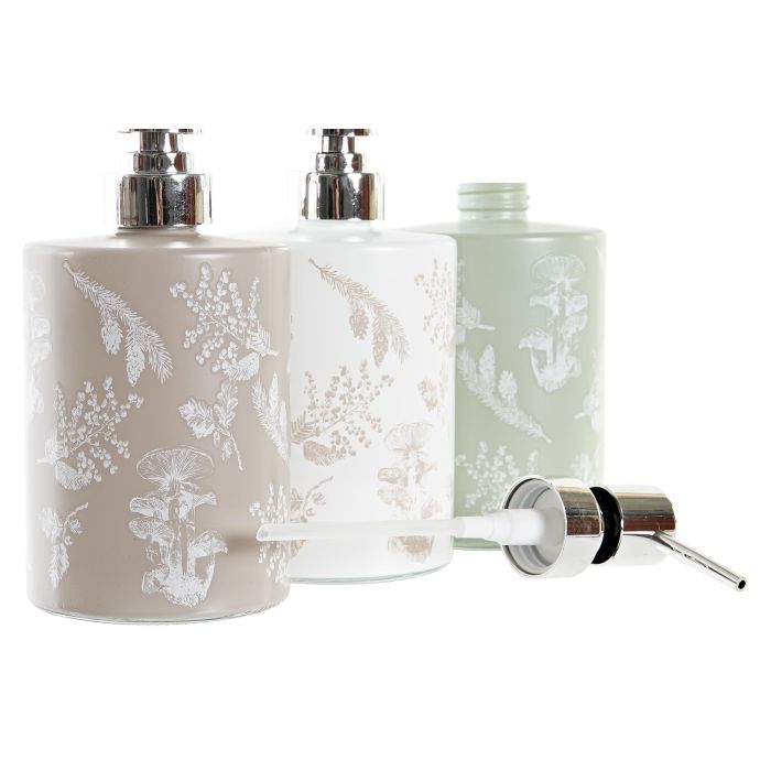 DKD Home Decor Dosificador Estilo Alpino Blanco Marron 8 x 17 x 10 cm Capacidad 450ml (12 Unidades) 2 DKD Home Decor Dosificador Estilo Alpino Blanco Marron 8 x 17 x 10 cm Capacidad 450ml (12 Unidades) 2